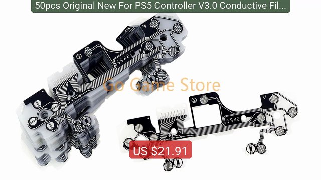 50pcs Original New For PS5 Controller V3.0 Conductive Film ... Top Pick 2026 | Unbeatable Price!