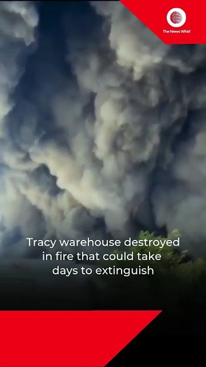Tracy warehouse destroyed in fire