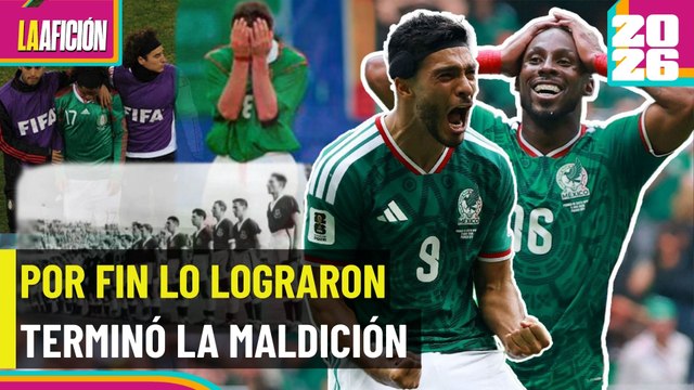 ¡Histórico! México rompe su peor maldición en los Mundiales