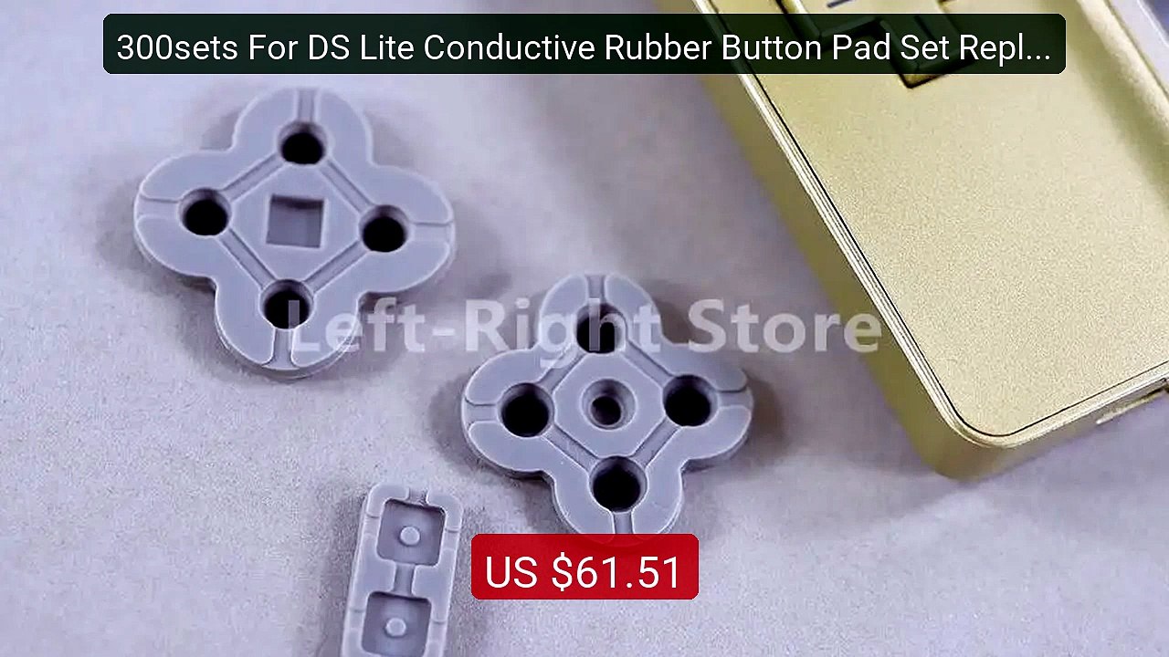 300sets For DS Lite Conductive Rubber Button Pad Set Replacement P... -- Best Deal 2026 | Shop Now!