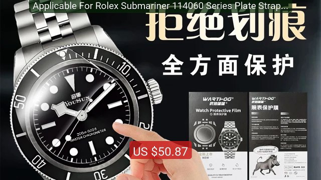 Applicable For Rolex Submariner 114060 Series Plate Strap Mod... Amazing Value 2026 | Must Have!