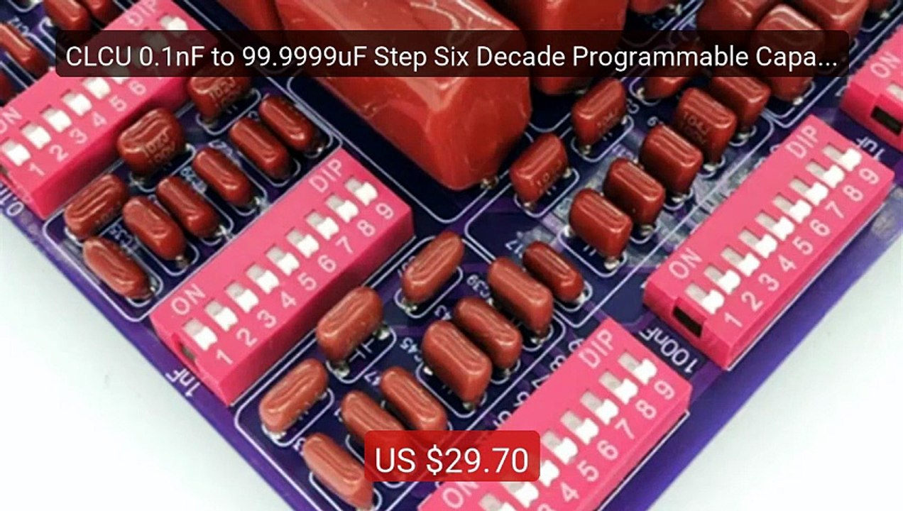 CLCU 0.1nF to 99.9999uF Step Six Decade Programmable Capacitor Boa... -- Best Deal 2026 | Shop Now!