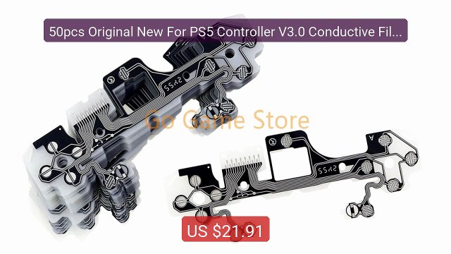 50pcs Original New For PS5 Controller V3.0 Conductive Film Fle... Best Buy 2026 | Great Quality!