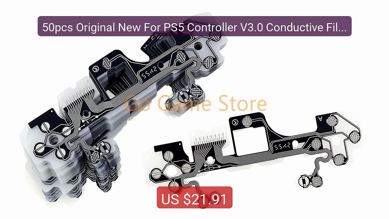 50pcs Original New For PS5 Controller V3.0 Conductive Film Fle... -- Best Buy 2026 | Great Quality!