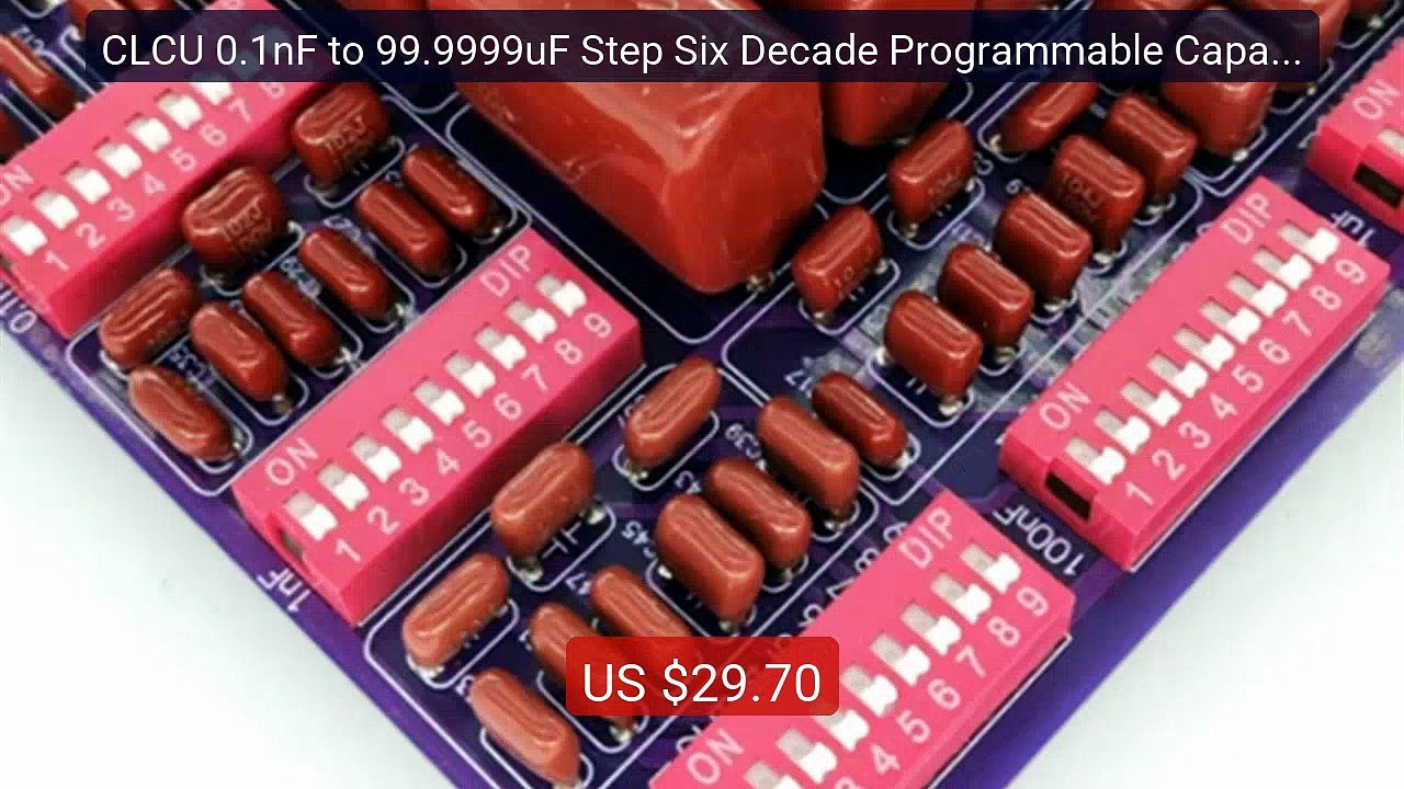 CLCU 0.1nF to 99.9999uF Step Six Decade Programmable Capacitor Boa... -- Best Deal 2026 | Shop Now!