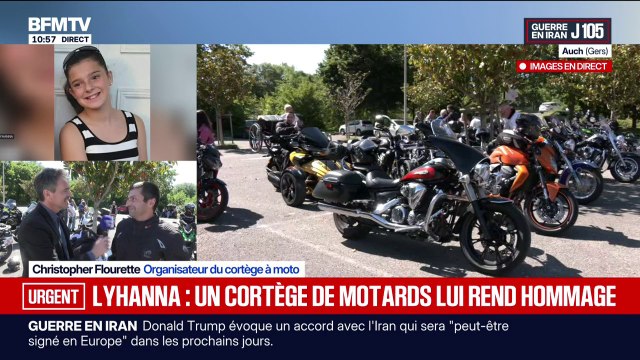 Mort de Lyhanna: un cortège de motards rendra hommage à l'enfant avant ses obsèques