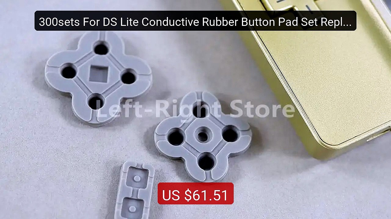 300sets For DS Lite Conductive Rubber Button Pa...