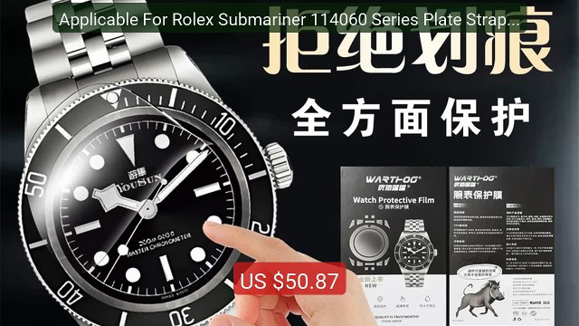 Applicable For Rolex Submariner 114060 Series Plate Strap Mode... Hot Deal 2026 | Limited Offer!