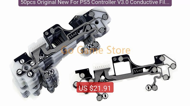 50pcs Original New For PS5 Controller V3.0 Conductive Film Fle... Hot Deal 2026 | Limited Offer!