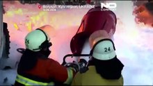 Российские дроны атакуют Киев и Николаев, в Украине крупные пожары