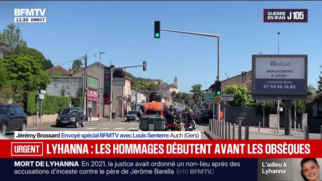 Mort de Lyhanna: des motards se sont élancés pour rendre hommage à l'enfant
