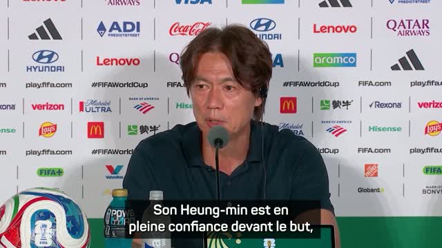 Corée du Sud - Hong : ''Heung-min Son n'a pas concrétisé ses occasions''