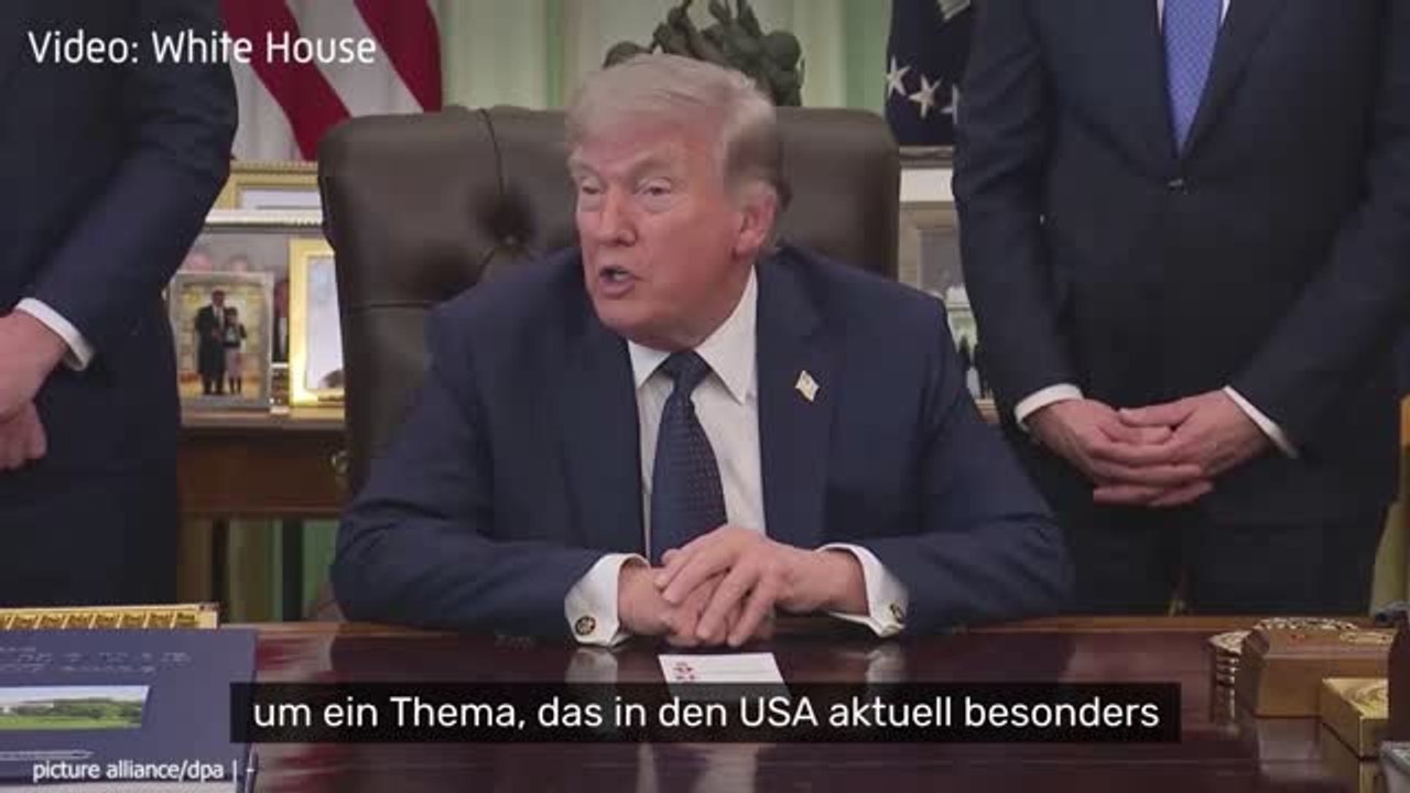 Donald Trump: Irre Verschwörungstheorie - Transgender-Aussagen sorgen für Entsetzen