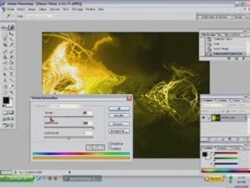 Photoshop Speed Painting Virtual Space