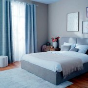 Cama con canap&eacute; "Wonta" Beige Lino, 160x200 cm Gris