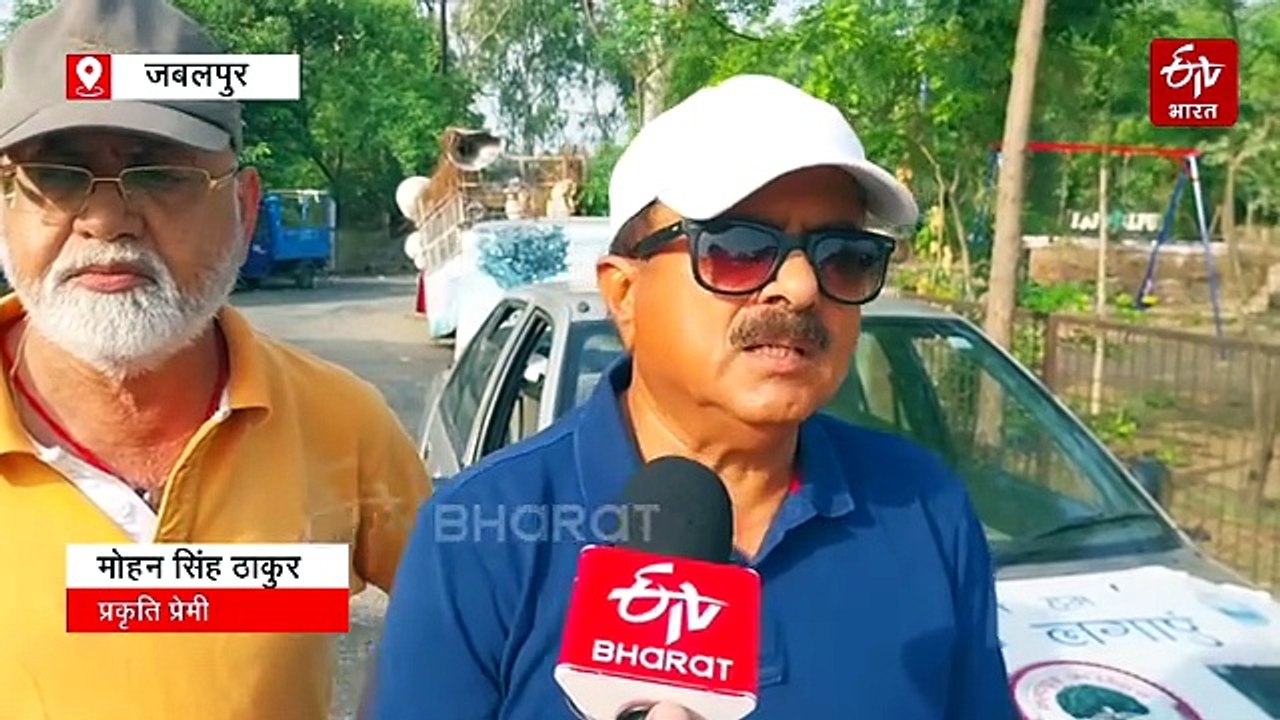 जबलपुर में मोहन की प्लांट एम्बुलेंस, मरते हुए पौधों में जान फूंकने की अनोखी पहल
