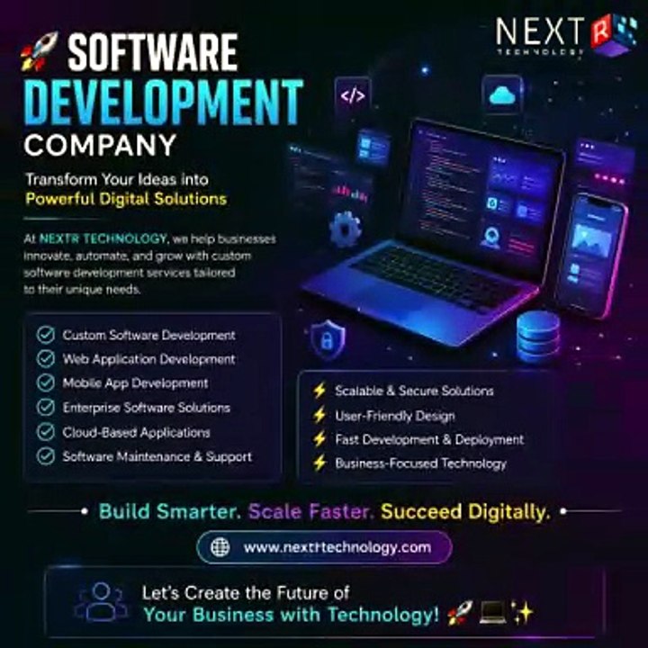Website Design, SEO & App Development Company in India & UK | Nextr Technology