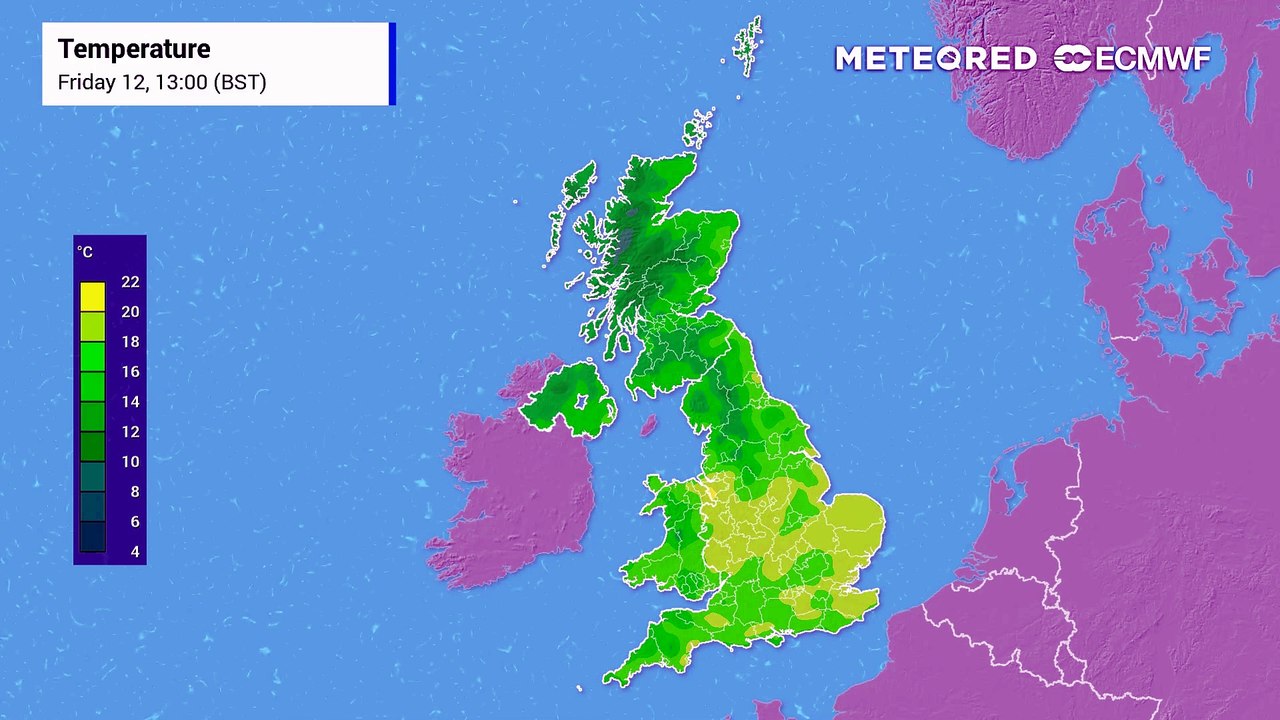 Temperatures will start rising this weekend