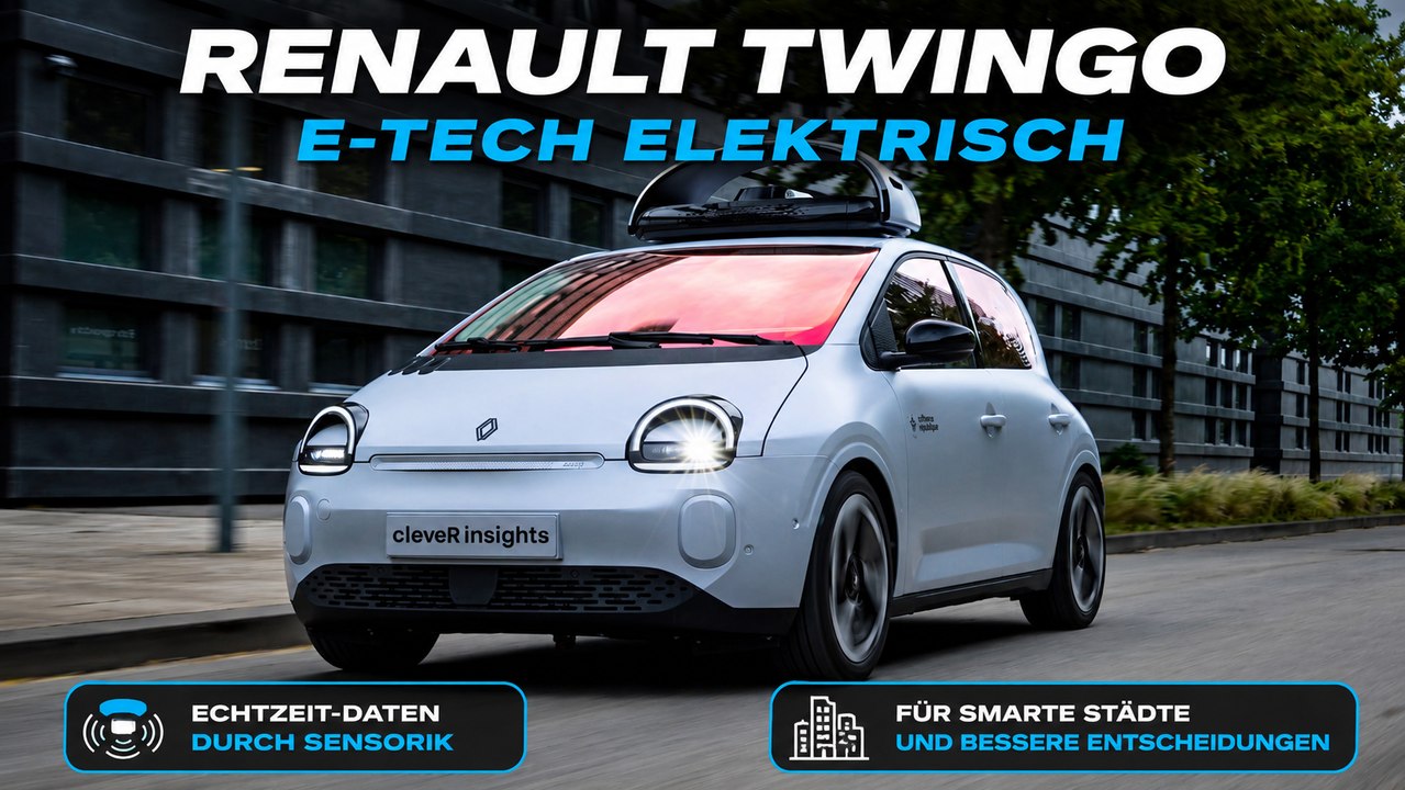 Renault Twingo E-Tech elektrisch für die Smart City