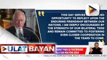 Ilang mga bansa, nagpaabot ng pagbati para sa pagdiriwang ng ika-128 na taon ng ating kalayaan ngayong araw