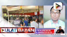 Mga ospital at medical facilities na apektado ng #lindol sa Mindanao, patuloy na iniispeksyon ng DOH