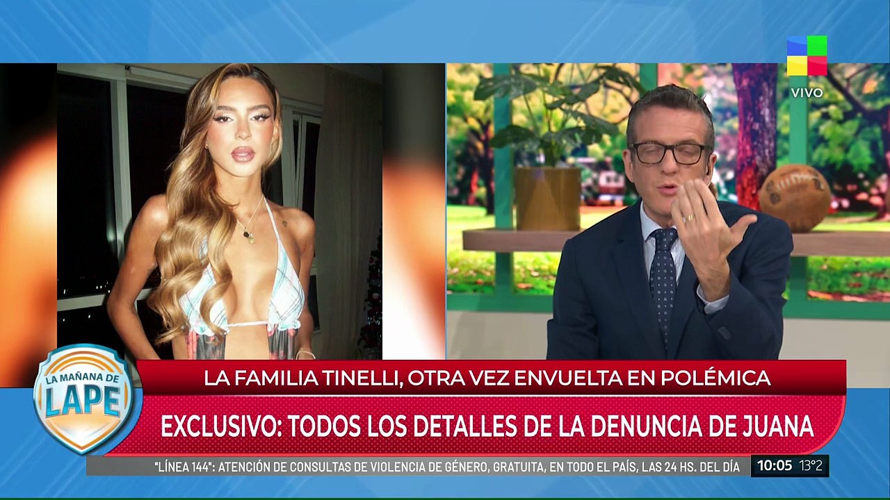 Quién es Bautista, la expareja de Juanita Tinelli a la que denunció por violencia de género