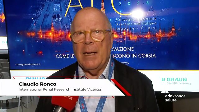Sanità: nefrologo Ronco, ‘innovazione nasce dai bisogni del paziente tra corsia e laboratorio’