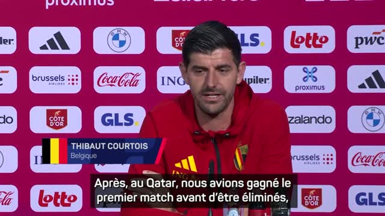 Belgique - Courtois insiste sur l’importance d’un départ réussi face à l’Égypte