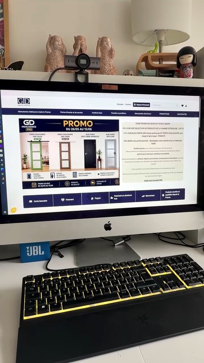 GD MENUISERIE  Site internet menuiserie - Devsource