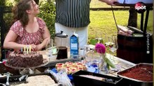 Ronja Forcher feiert runden Geburtstag mit Grillparty