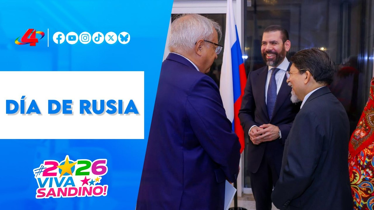 🇷🇺 Nicaragua celebra el Día de Rusia: Cooperación y hermandad en su máxima expresión