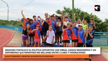 Misiones fortalece su política deportiva con obras, juegos misioneros y un deporbono