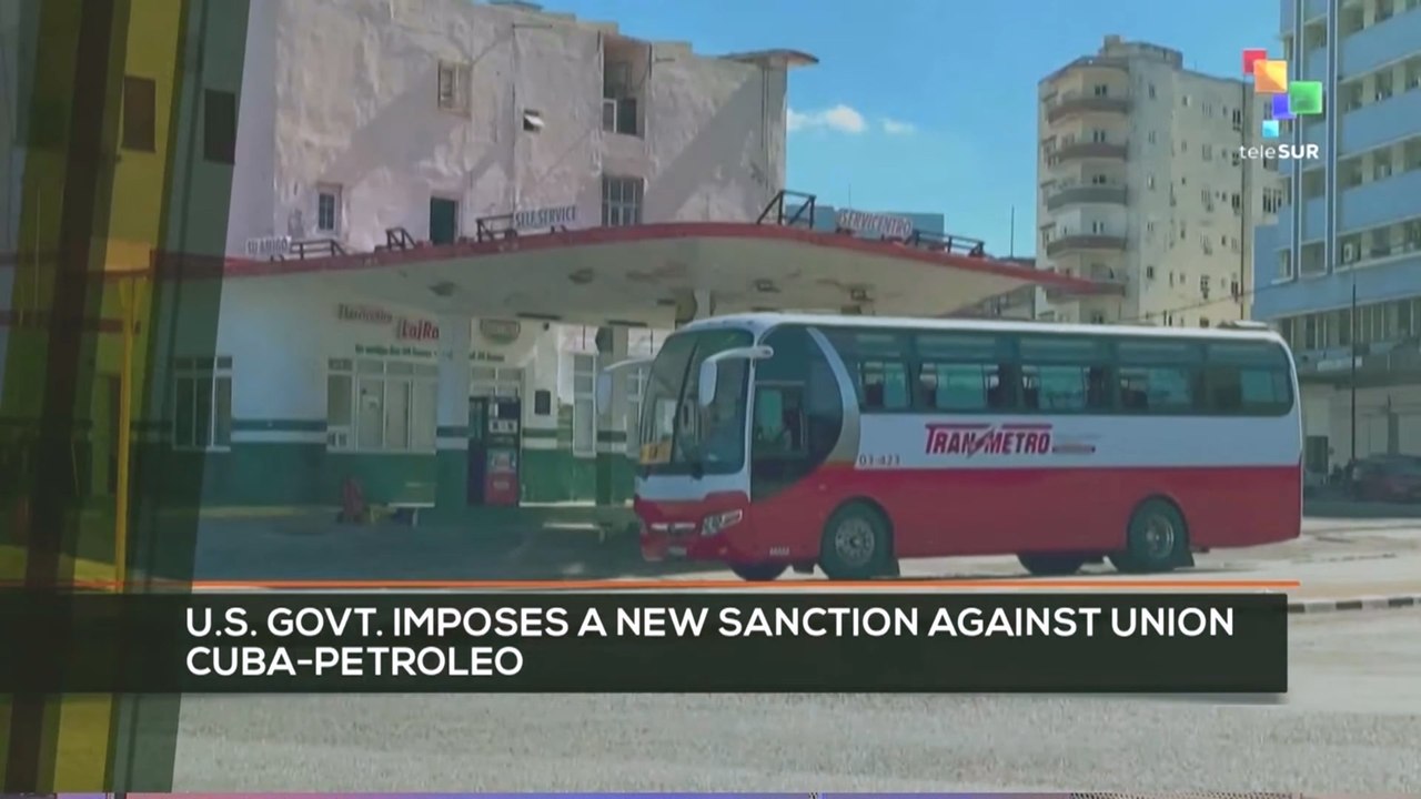 FTS 08:30 12-06: U.S. imposes sanctions against Union Cuba-Petroleo (CUPET)