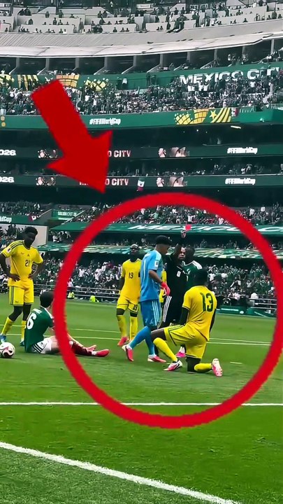 🚨 FIRST RED CARD OF FIFA WORLD CUP 2026! Mexico vs South Africa Chaos