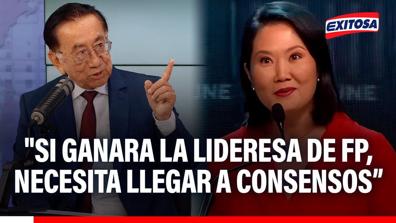 José Balcázar señaló que Keiko Fujimori necesita llegar a consensos si llegase a ganar la presidencia