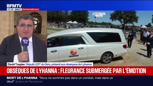 Lyhanna: Les obsèques étaient chargées d'émotion , raconte David Taupiac, député du Gers, présent aux obsèques de la collégienne