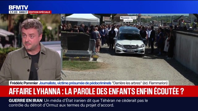 Affaire Lyhanna: C'est très difficile pour un enfant de parler, d'être écouté , raconte Frédéric Pommier, journaliste, victime présumée de pédocriminels