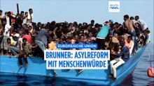 Brunner: Menschenwürde und Völkerrecht im Zentrum der EU-Asylreform