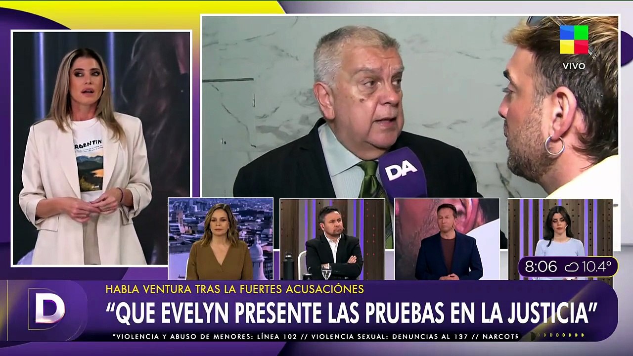 Luis Ventura explotó contra Evelyn Von Brocke