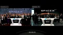 La campana de Wall Street y SpaceX