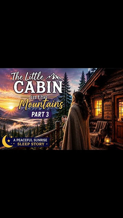The Little Cabin in the Mountains 🏔️ Part 3 | A Peaceful Sunrise Sleep Story 😴🌙