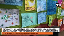 Estudiantes del Martín de Moussy impulsaron una jornada de concientización