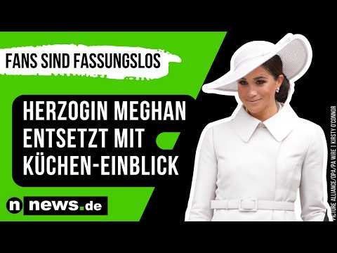 Meghan Markle verspottet: Meghan entsetzt mit Küchen-Einblick - Royals-Fans sind fassungslos