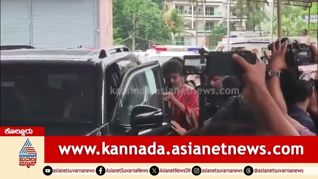 ಮೂಕಾಂಬಿಕೆ ದರ್ಶನ ಬಳಿಕ ತಾವೇ ಕಾರು ಚಲಾಯಿಸಿದ ಸಿಎಂ ವಿಜಯ್ | CM Vijay In Kollur Mookambika Temple