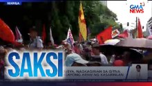 Mga raliyista at pulisya, nagkagirian sa gitna ng mga protesta ngayong Araw ng Kasarinlan | Saksi