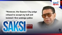 Chavit Singson, inalmahan ang proseso ng pag-aresto sa kanya sa kasong cyberlibel | Saksi