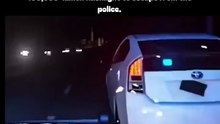 Many viewers believe this video is real, but it's actually an AI-generated clip of a man using a 100,000-lumen flashlight to escape from the police.