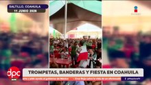 Claudia Sheinbaum vive la fiesta mundialista en GAM | De Pisa Y Corre