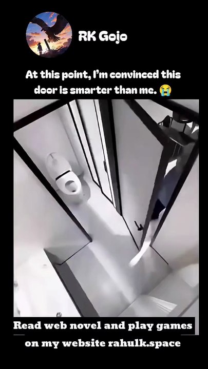 At this point, I’m convinced this door is smarter than me. 😭