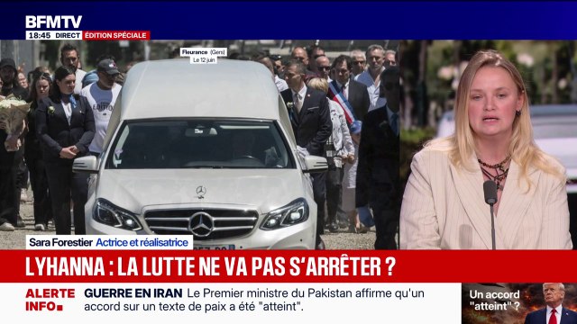 Affaire Lyhanna: On voit que le pays est secoué, choqué , déclare Sara Forestier, actrice et réalisatrice